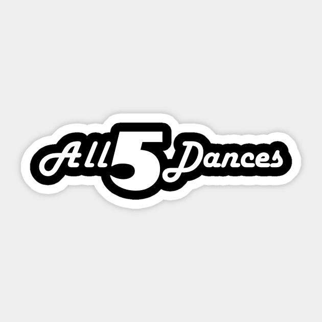 All 5 Dances Community Sticker by mavgagliano